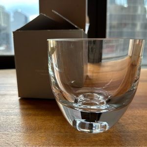 Thomas O’Brien Crystal Reed & Barton Tiago REVERSIBLE Candlestick/Votive Holders